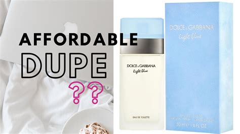 dolce and gabbana light blue perfume dupe|dolce garden dupe.